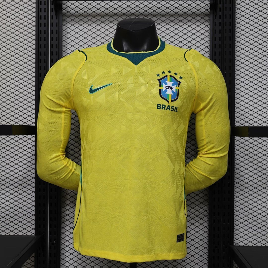 Maillot Brésil manches longues Coupe du monde 2026