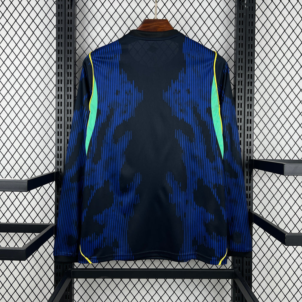 Maillot Brésil extérieur manches longues Coupe du monde 2026
